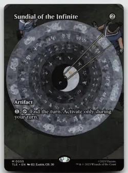 Sundial of the Infinite (Borderless) M Normal Avatar: The Last Airbender: 0055 - Image 1