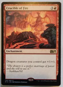 MTG Magic [x1] Crucible of Fire [x1] Core Set: 2015 M15 M/NM - Image 1