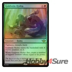 Foil Goldvein Hydra M/NM Magic: The Gathering MTG Outlaws Of Thunder Junction - Image 1