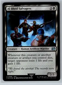 Al Bhed Salvagers Foil #88 Final Fantasy Magic the Gathering MTG - Image 1