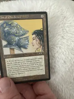MTG Magic The Gathering Card Helm of Obedience Alliances Regular - Image 4