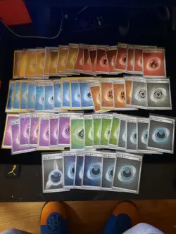 Pokemon TCG Holo Energy Lot of 55 (Crown Zenith 151 Prismatic and B&W) PackFresh - Image 1