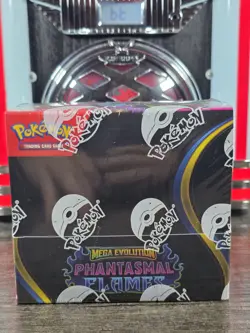 Pokemon TCG Mega Evolution PHANTASMAL FLAMES Booster Box NEW/Factory Sealed - Image 1