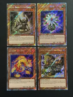2024 YUGIOH RA03 PLATINUM SECRET RARE JURRAC GUAIBA NM BONUS SET - Image 1