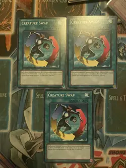 3x 2011 Yu-Gi-Oh! Dragunity Legion 1st Edition Creature Swap SDDL-EN027 LP-NM - Image 1