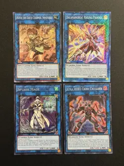 2025 YUGIOH RA04 COLLECTORS RARE SPLASH MAGE NM BONUS SET - Image 1
