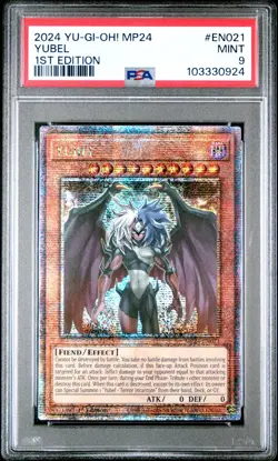 Yubel - PSA 9 - MP24-EN021 - Quarter Century Secret Rare - Yugioh - Image 1