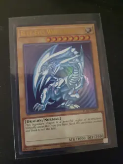 3x Blue-Eyes White Dragon LCKC-EN001 Ultra Rare Playset NM SDK ART YUGIOH! - Image 2