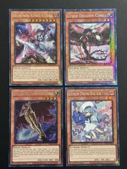 2025 YUGIOH RA04 COLLECTORS RARE CYBER DRAGON CORE NM BONUS SET - Image 1