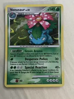 Pokemon TCG Venusaur Supreme Victors Holo Card 13/147 Rare - Image 1