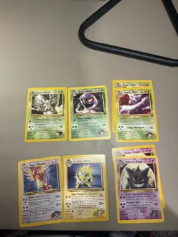 NM ALMOST COMPLETE Pokemon GYM CHALLENGE Set UNCOMMON/COMMON/RARE 350 Cards Lot - Image 1