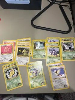 NM ALMOST COMPLETE Pokemon GYM CHALLENGE Set UNCOMMON/COMMON/RARE 350 Cards Lot - Image 3