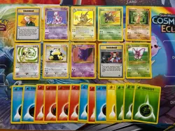 Vintage Pokemon Card Lot WOTC First Edition Shadowless Etc Mewtwo Snorlax Gengar - Image 1