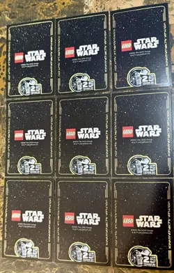 Blue Ocean LEGO Star Wars Series 5 Trading Cards - Puzzle #2 - Card #190-198 - Image 2