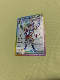 Cinderace ex 157/142 Tera Stellar Crown Ultra Rare Tera Pokemon Card ENGLISH NM - Image 1