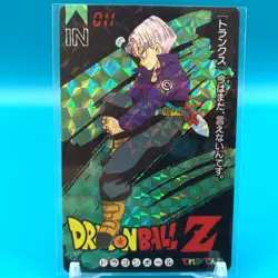 Trunks Dragon Ball Z Trading Card Holo Banpresto 1993 Anime Japan gg602 - Image 1