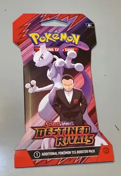 Destined Rivals Pokemon Full Art Booster Sleeve Cards Lot Of 40 Factory Sealed - Image 3