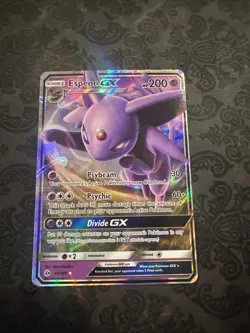 Pokemon TCG Espeon GX Holo Ultra Rare Card 2017 Sun & Moon Base Set 61/149 - Image 1
