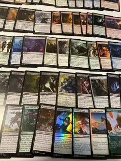 MTG Magic The Gathering Card Lot #365, 100+ Card Lot. Includes 5 FOILS - Image 3