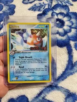 Seaking 24/107 Ex Deoxys Reverse Holo Rare Stamped Pokemon Card MP - Image 1