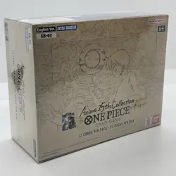 ONE PIECE CARD GAME Extra Booster Box *SHIPS NOW* Anime 25th Collection EB02 - Image 1