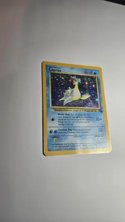 Lapras 10/62 Fossil Holo Pokemon Card - Ungraded - Image 4
