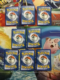 Vintage Pokemon Card Lot Holo Reverse Holo Arceus Milotic Clefable - Image 2