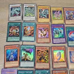 Lot Of 40 Vintage Yu-Gi-Oh Cards 1996 Some Holos - Image 2