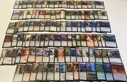 MTG Magic The Gathering Card Lot #362, 100+ Card Lot. Includes 5 FOILS - Image 1