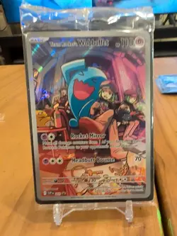 Team Rocket's Wobbuffet 203 Sv: Scarlet & Violet Promo Cards Holo - Image 1