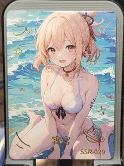 Walks In Beauty Card Anime Goddess Story Waifu SSR SSR-029 Yoimiya - Image 1