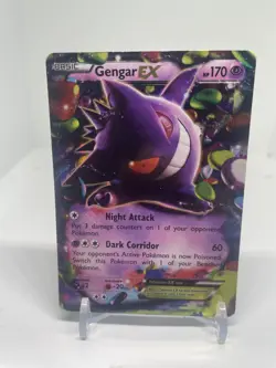 Gengar EX - 34/119 - Pokemon Phantom Forces XY Ultra Rare Card HP/DMG - Image 1