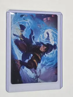 Fire Lord Azula (Gold Stamped) 21/54 MTG Avatar Art Series Card - Image 3