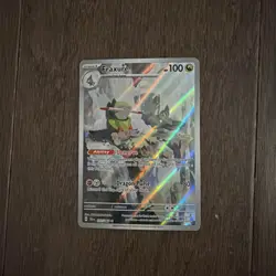 Pokemon TCG Fraxure Card 077/064 IR Sv: Shrouded Fable - Image 1
