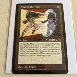 MTG Magic The Gathering - Mirror Universe - Oversized 6x9 Harvest Season Card - Image 1