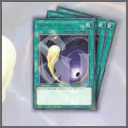 YuGiOh COSMIC CYCLONE x3 | TAMA ▪ POWERFUL RARE CARD ▪ 1ST EDITION 💎 - Image 1