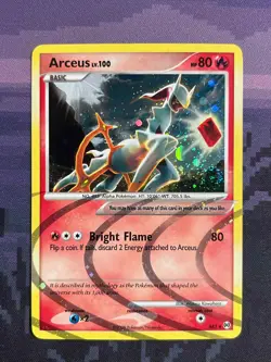 Arceus AR3/99 Pokemon Arceus Rare Near Mint Card NM 1 - Image 1