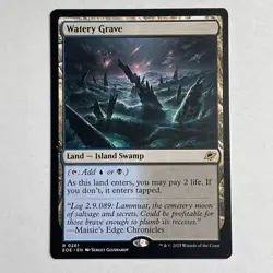 x1 Watery Grave EOE Edge of Eternities MTG 261 M/NM - Image 1