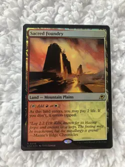 Sacred Foundry Edge of Eternities Foil - Image 1