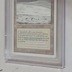 MTG Tundra Revised Dual Land Graded 8.5 Magic The Gathering - Image 4