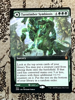 Turntimber Symbiosis (Extended Art) - Zendikar Rising - 364 - #Near Mint - Image 1