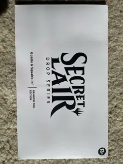 MTG Secret Lair Goblin & Squabblin' Rainbow Foil Sealed - Image 1
