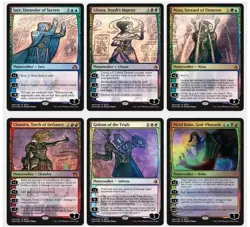 MTG SDCC 2017 PLANESWALKER SET -Nicol Bolas Poster - Magic The Gathering - Image 3