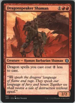 Dragonspeaker Shaman Jumpstart LP Magic MTG #312 - Image 1