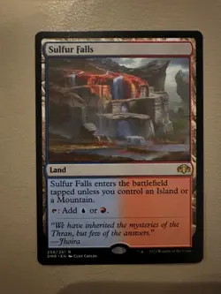 MTG - Sulfur Falls - Dominaria Remastered - NM - Image 1