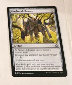 Magic The Gathering Patchwork Banner 247 Bloomburrow - Image 1