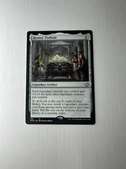 Heroes' Podium LP Commander: Dominaria United Magic The Gathering Mtg Light Play - Image 1