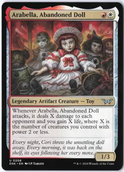 Arabella, Abandoned Doll U Duskmourn: House of Horror 208 LP - Image 1