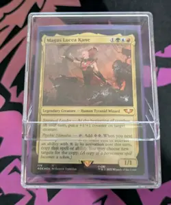 Magus Lucea Kane MTG Commander Warhammer X Spells Custom Deck Sleeved W/ Deckbox - Image 3