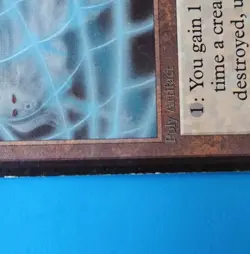 Magic the Gathering MTG BETA SOUL NET MP w large ding U 1993 Old School! - Image 3